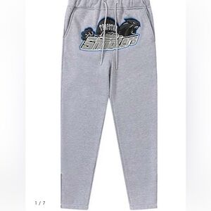 London Trapstar Men Towel Embroidery Trapstar Pants Mens S